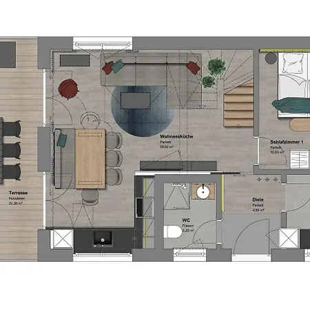 Hahnenklee Ferienchalets Domek alpejski